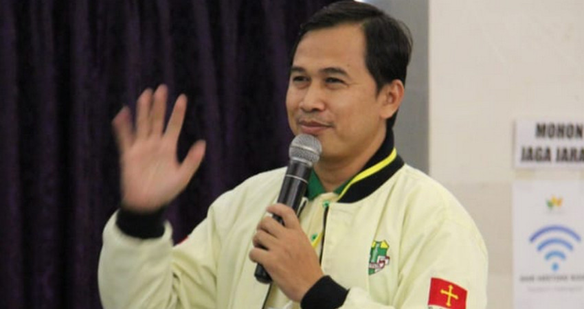 Chandra Firmato Ketua Komda Pemuda Katolik Banten
