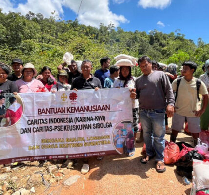 Caritas Indonesia Bantu Bencana Sumatera