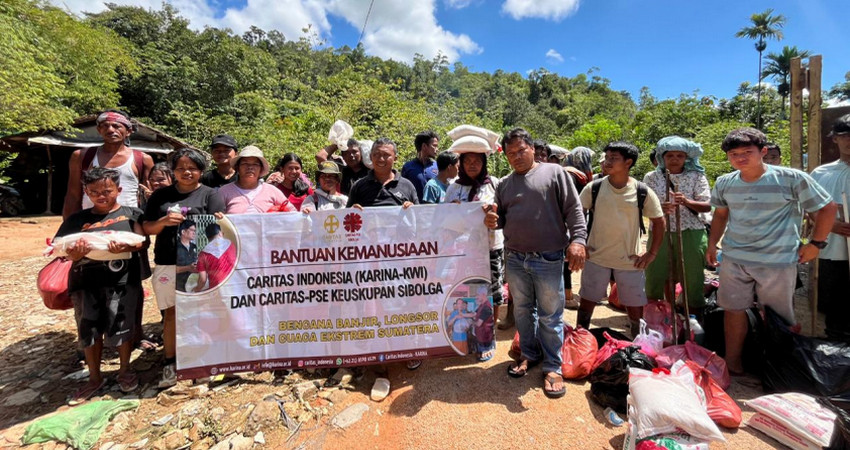 Caritas Indonesia Bantu Bencana Sumatera